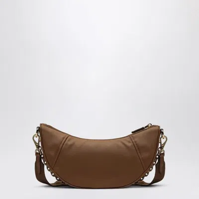 Prada Womens Brown Re-nylon Brand-plaque Shoulder Bag