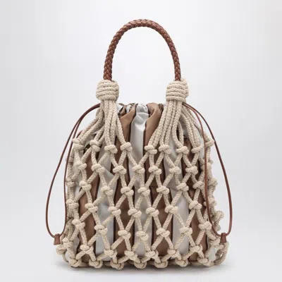 Prada Rete Macrame Shoulder Bag