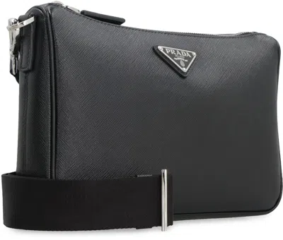 Prada Black Leather Crossbody Bag