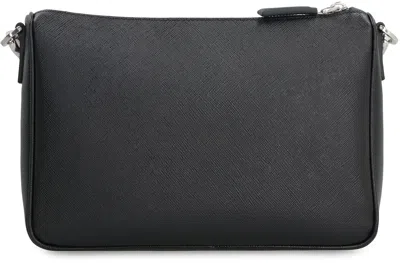 Prada Black Leather Crossbody Bag