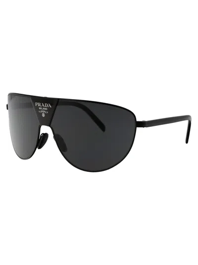 Prada Black Metal Sunglasses