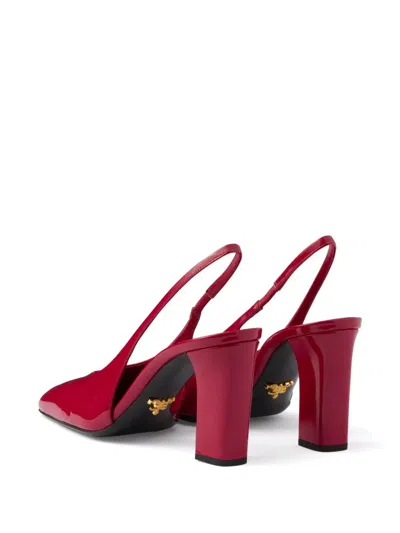 Prada Decollete' In Red
