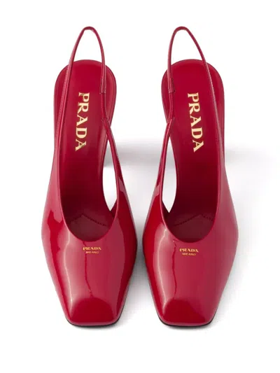 Prada Decollete' In Red