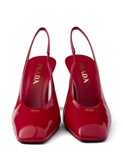 Prada Decollete' In Red