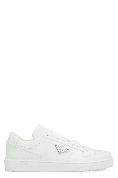 Prada Downtown Leather Low-top Sneakers