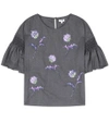 KENZO Embroidered wool blouse