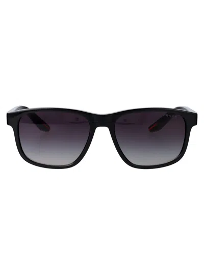 Prada Linea Rossa Man Sunglasses Ps 05ys In Black