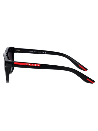 Prada Linea Rossa Man Sunglasses Ps 05ys In Black