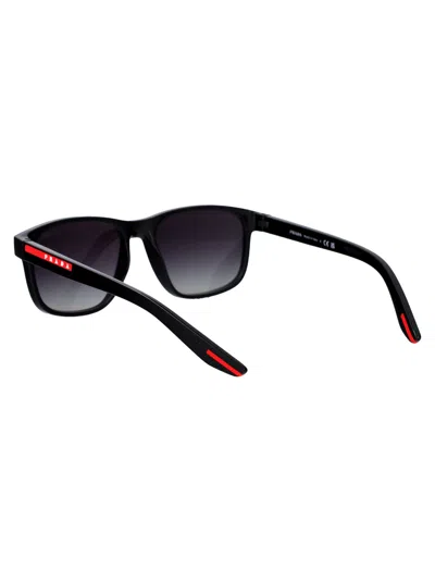 Prada Linea Rossa Man Sunglasses Ps 05ys In Black