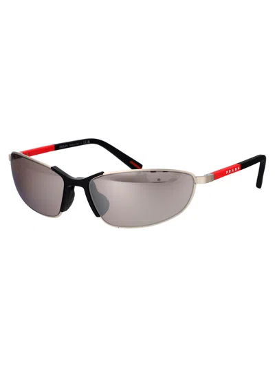 Prada Linea Rossa Mann Sunglass Ps 55zs In Neutral