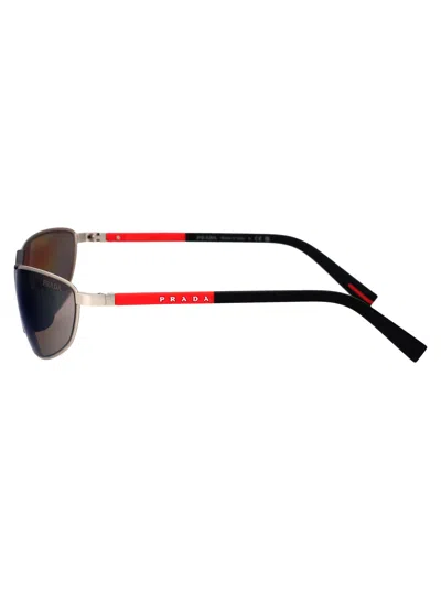 Prada Linea Rossa Mann Sunglass Ps 55zs In Neutral