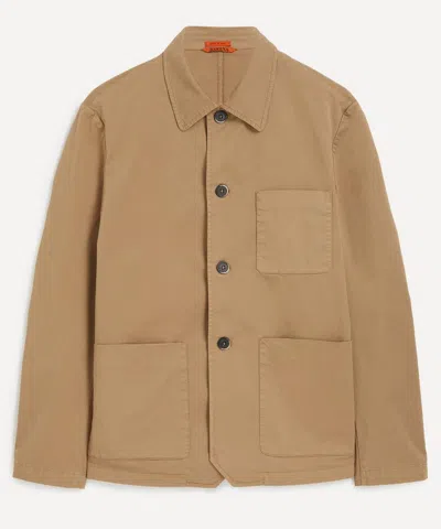 Barena Venezia Barena Mens Visal Overshirt In Brown