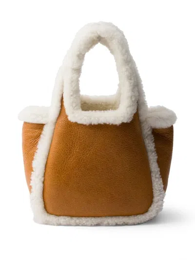 Prada Shearling Mini Bag