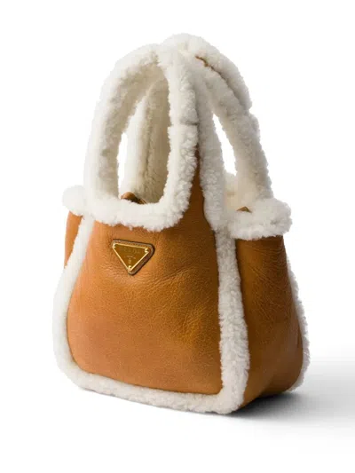 Prada Shearling Mini Bag