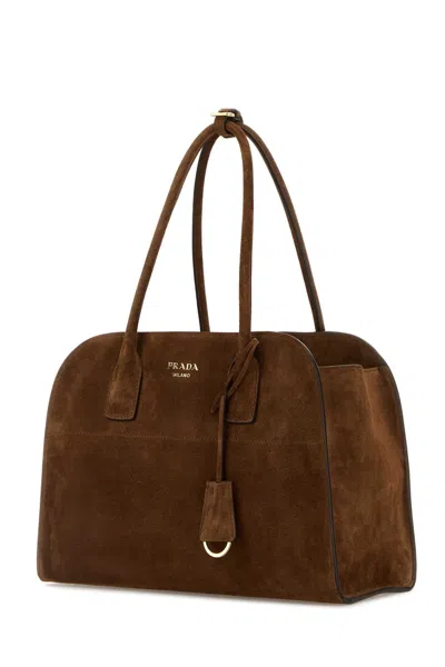 Prada Suede Handbag