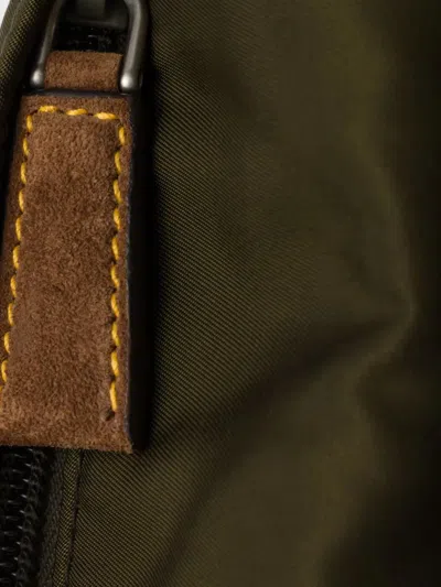 Prada Men Two-tone Re-nylon And Suede Belt Bag