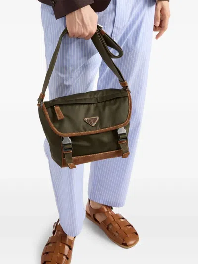 Prada Re-nylon Shoulder Strap Crossbody Bags Green