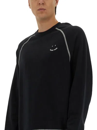 Ps By Paul Smith Ps Paul Smith Sweatshirt With Embroidery Ps Happy