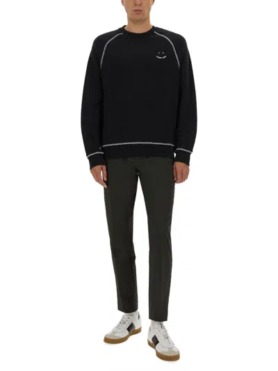 Ps By Paul Smith Ps Paul Smith Sweatshirt With Embroidery Ps Happy