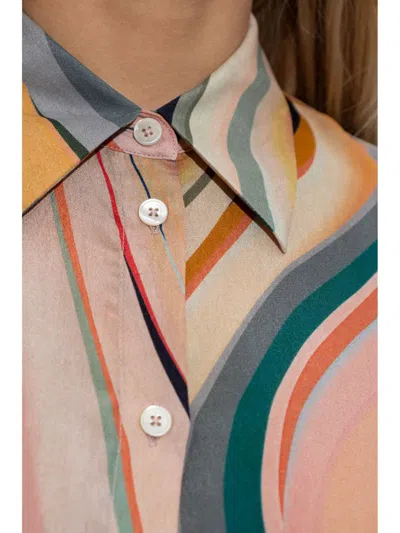 Ps By Paul Smith Ps Paul Smith Shirt With Silk Finish