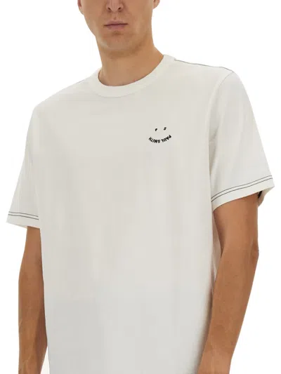 Ps By Paul Smith Ps Paul Smith Oversize Fit T-shirt In White