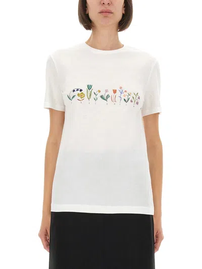 Ps By Paul Smith Ps Paul Smith White Organic Cotton T-shirts