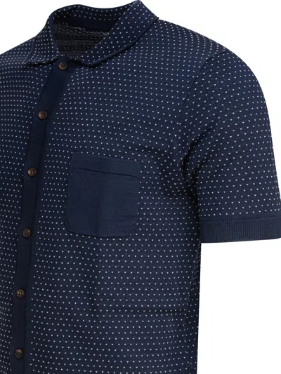 Rakkì Rakki Blue Cotton Shirt In Blue