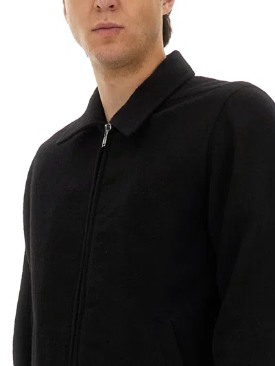 Rick Owens Collared Shirt Jacket Featuring Front Pockets
