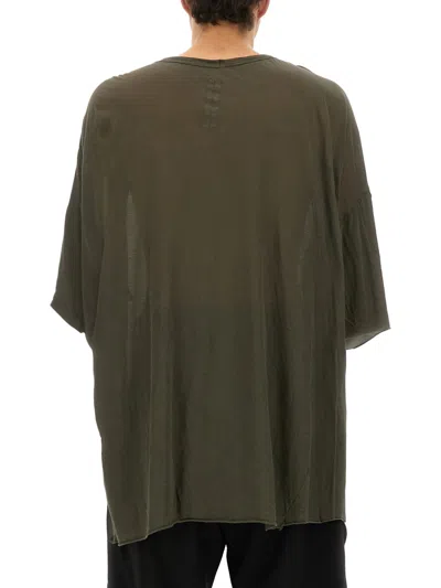 Rick Owens Short-sleeved T-shirt In Green