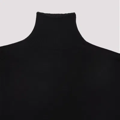 Rick Owens Short Sleeves Turtle Neck Top