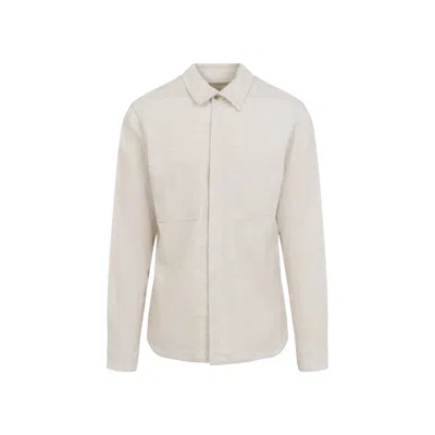 Rick Owens Work Shirt With Buttoned Cuffs And Chest Pockets