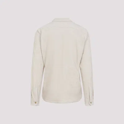 Rick Owens Work Shirt With Buttoned Cuffs And Chest Pockets