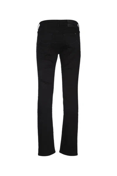 Jacob Cohen Black Narrow Jeans In Black
