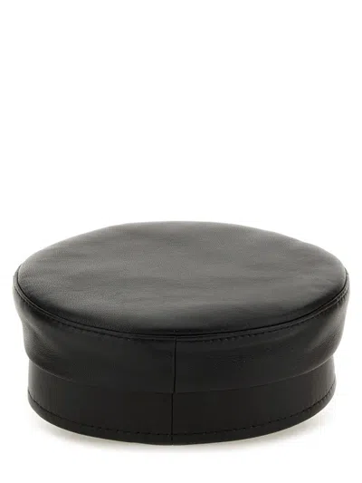 Ruslan Baginskiy Baker Boy Hat In Black