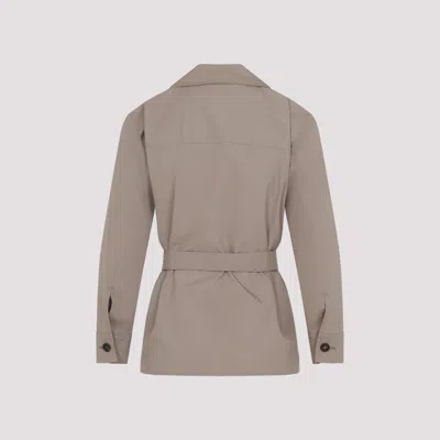 S Max Mara Carla Popeline Shirt Jacket In Neutral