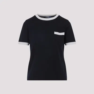S Max Mara Max Mara's Egidio Bicolor Knit T-shirt