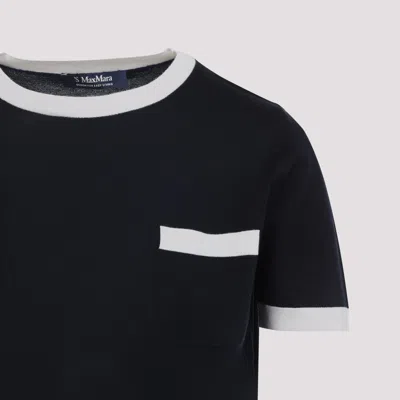 S Max Mara Max Mara's Egidio Bicolor Knit T-shirt