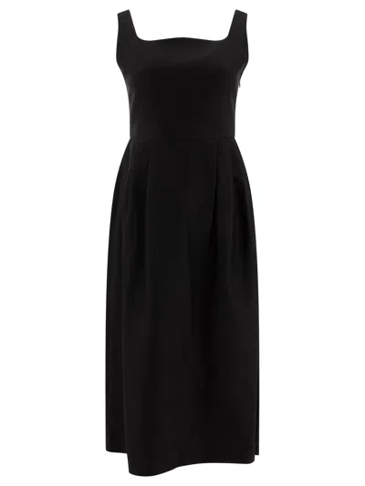 Sandbeige Dresses Black In Black