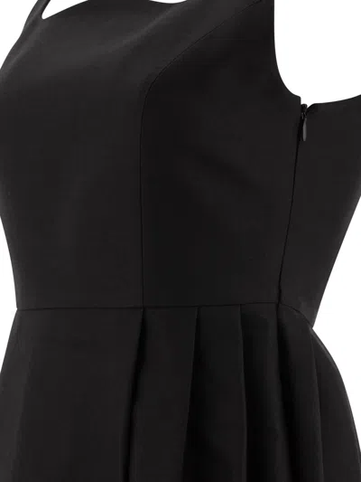 Sandbeige Dresses Black In Black