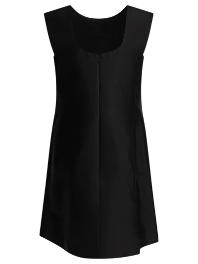 Sandbeige Dresses Black