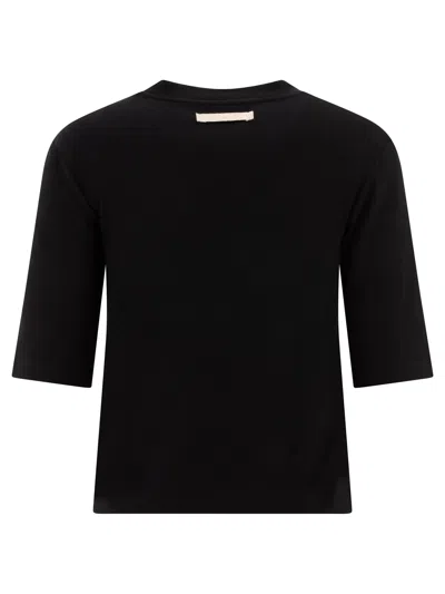 Sandbeige T-shirts In Black