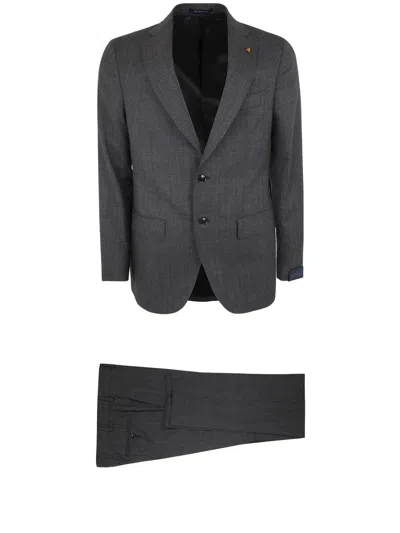 Sartoria Latorre Two Buttons Suit In Gray