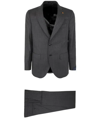 Sartoria Latorre Two Buttons Suit In Gray