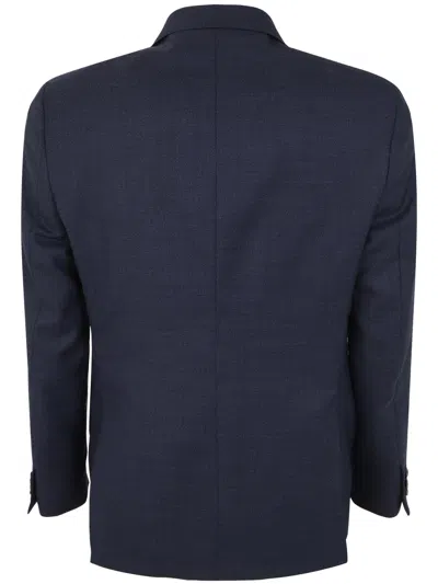 Sartoria Latorre Two Buttons Suit In Blue