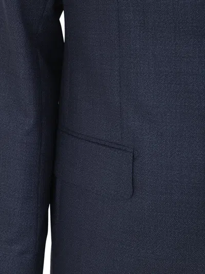Sartoria Latorre Two Buttons Suit In Blue
