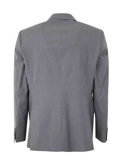 Sartoria Latorre Suit With Two Buttons In Gray