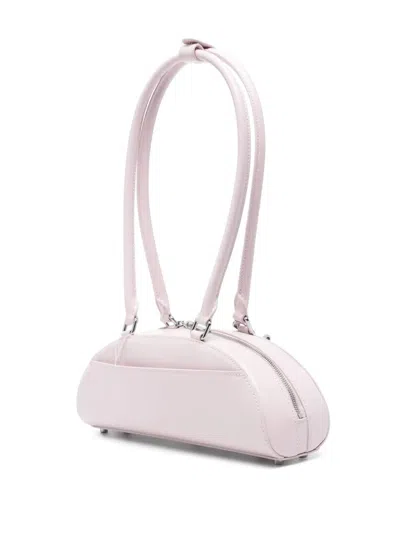 Self-portrait Curved Charm Shoulder Bag