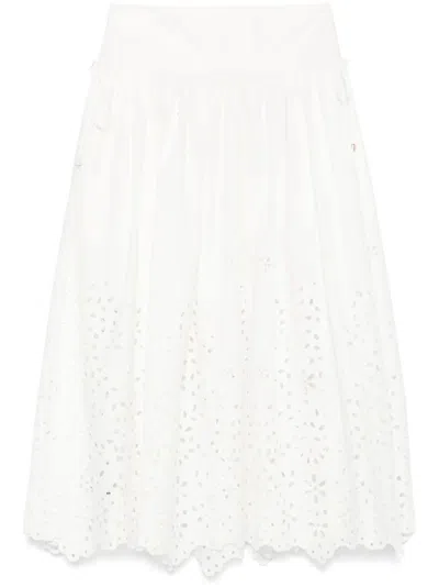 Self-portrait Embellished Skirt