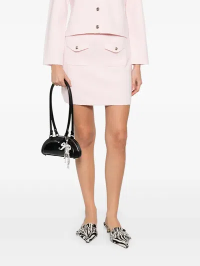 Self-portrait Mini With Charm Shoulder Bag