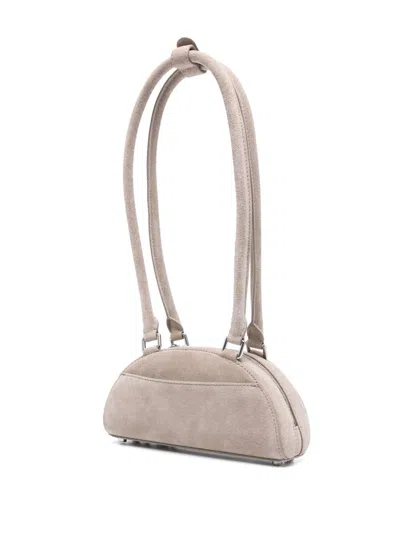 Self-portrait Mini With Charm Shoulder Bag In Neutral